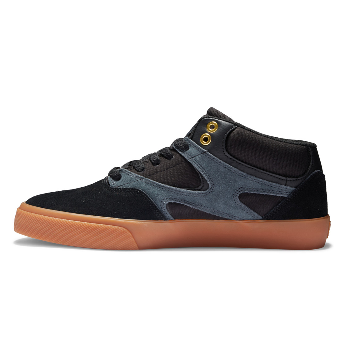 Chaussure Skate DC Shoes Kalis Vulc Mid-Top Noir Homme | ZRI-89214611