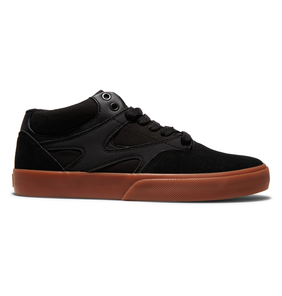 Chaussure Skate DC Shoes Kalis Vulc MID Mid-Top Noir Homme | PJR-00118840