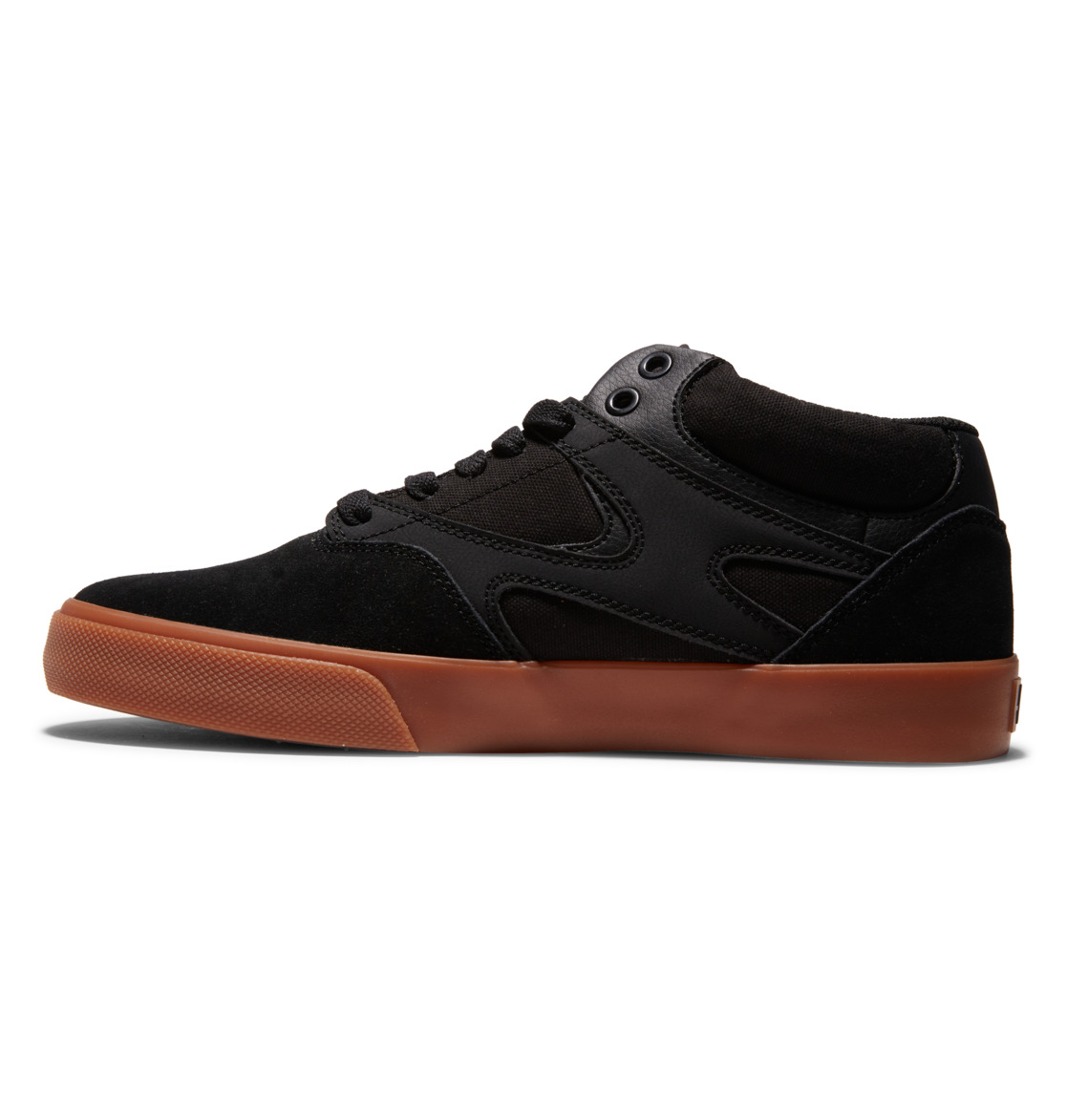 Chaussure Skate DC Shoes Kalis Vulc MID Mid-Top Noir Homme | PJR-00118840