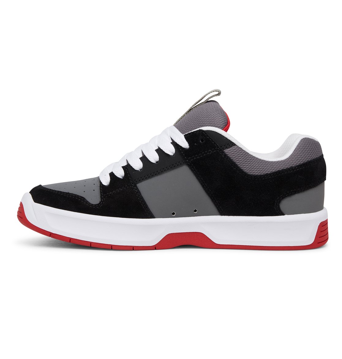 Chaussure Skate DC Shoes Lynx Zero Noir Grise Rouge Homme | VSQ-53242750