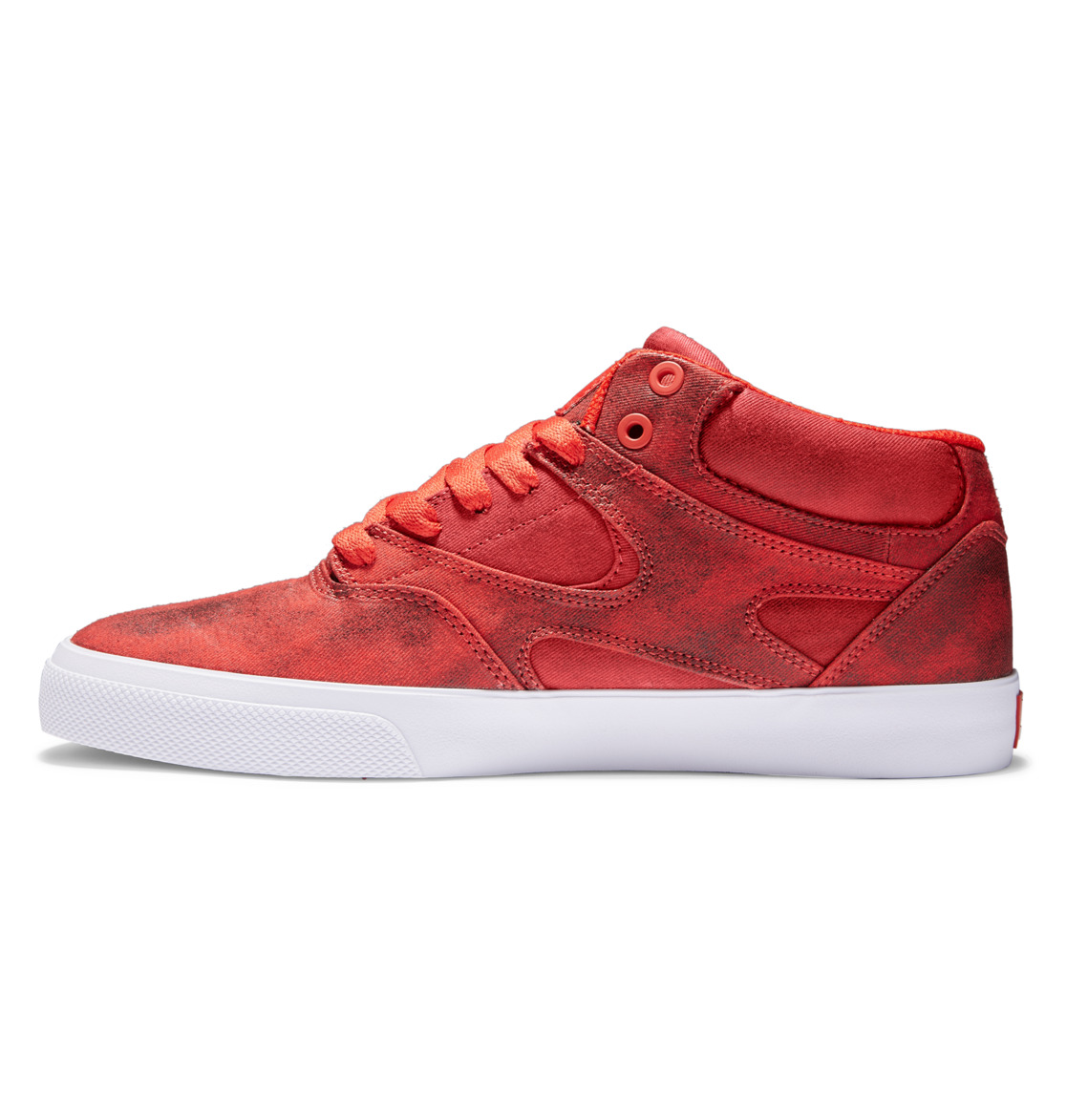 Chaussure Skate DC Shoes Kalis Vulc MID Mid-Top Rouge Homme | LOB-98009682