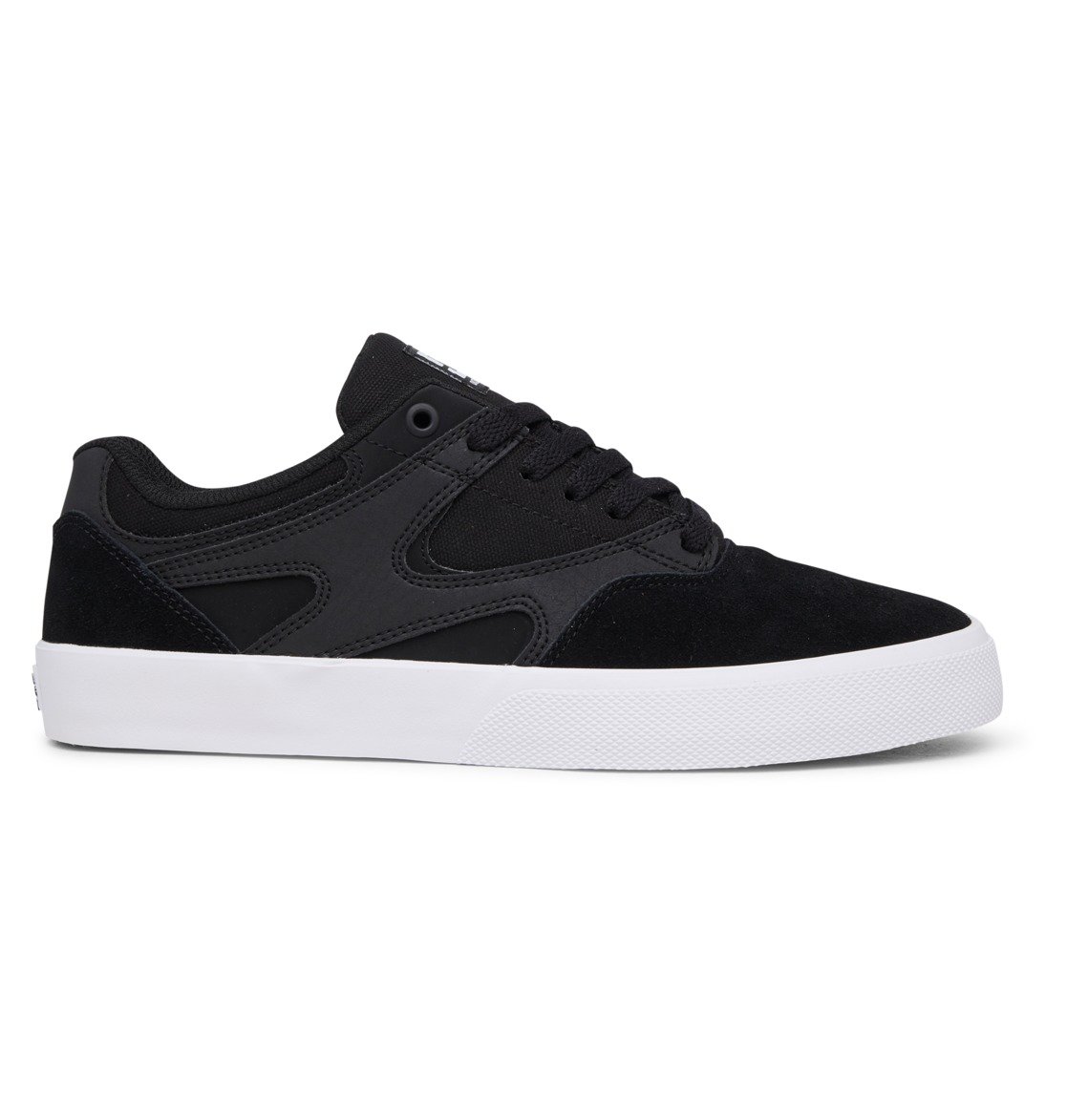 Chaussure Skate DC Shoes Kalis Vulc Noir Blanche Homme | QYS-67716995