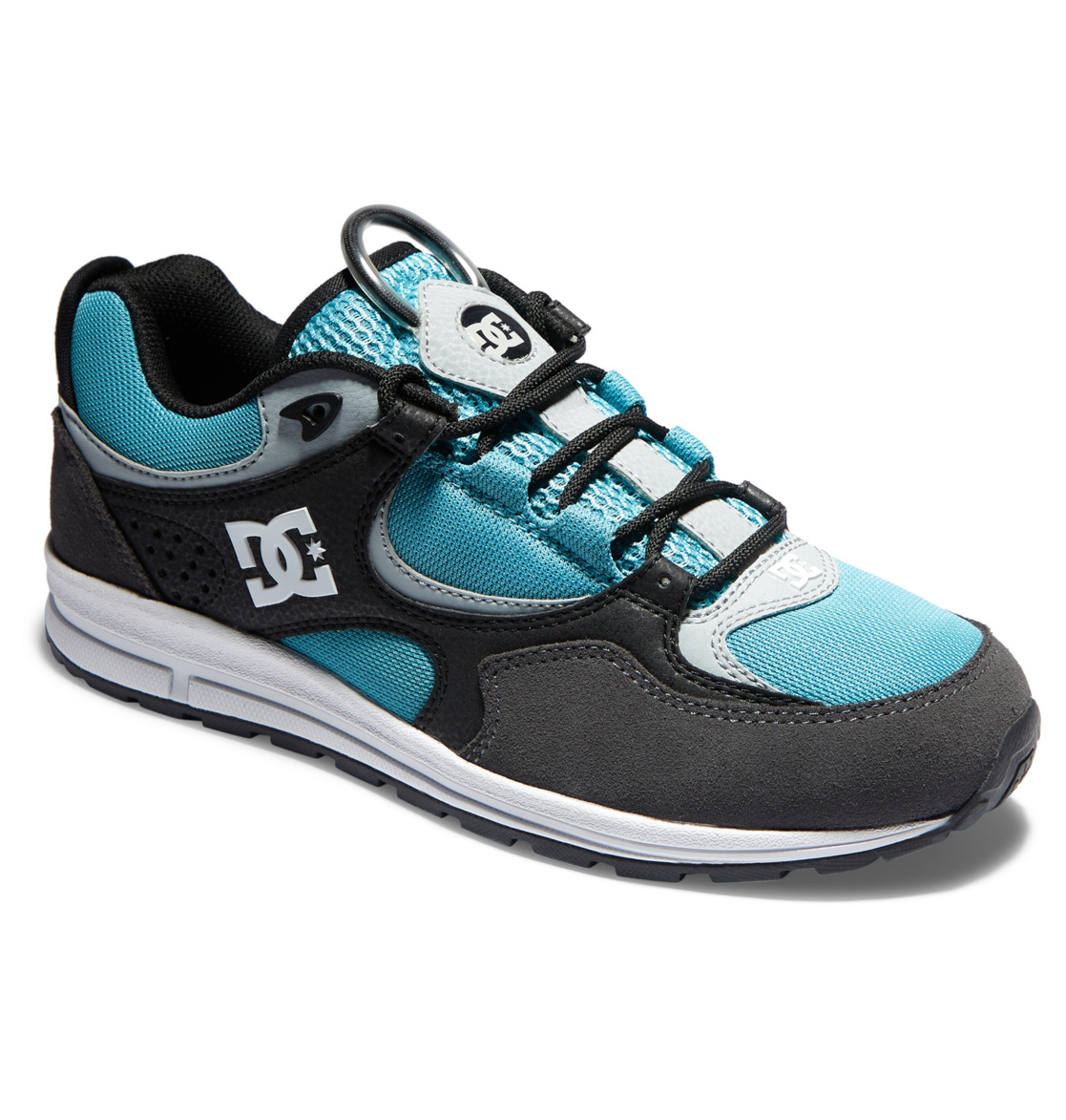 Chaussure Skate DC Shoes Kalis Lite Noir Grise Bleu Homme | TCQ-33691170