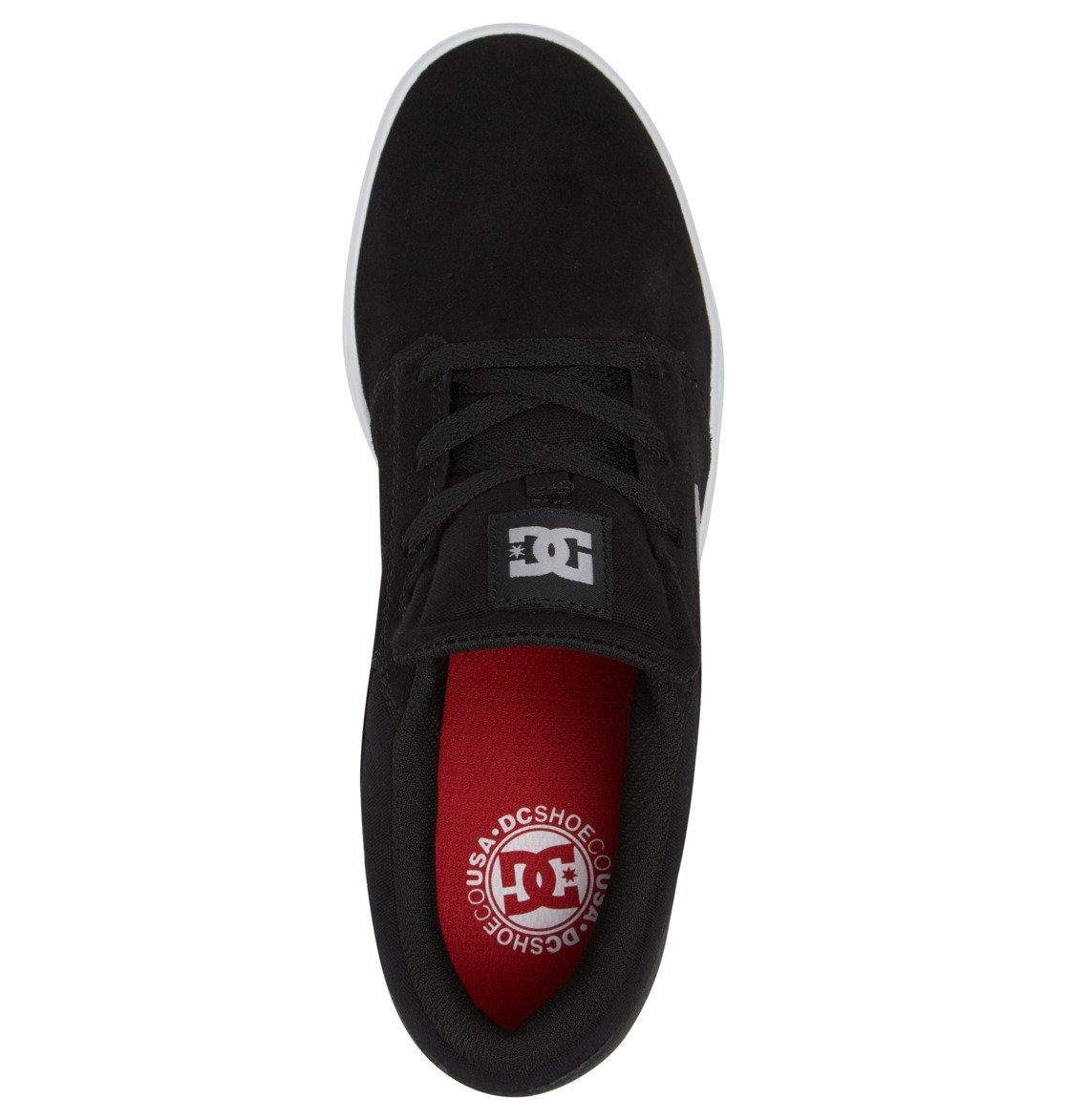 Chaussure Skate DC Shoes Crisis 2 Noir Blanche Homme | NCH-76243015