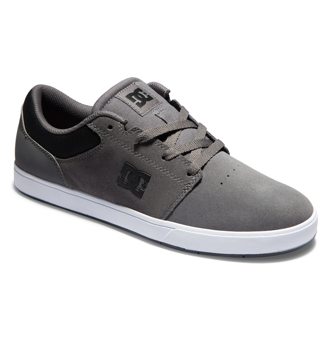 Chaussure Skate DC Shoes Crisis 2 Grise Foncé Noir Homme | AXW-83647483