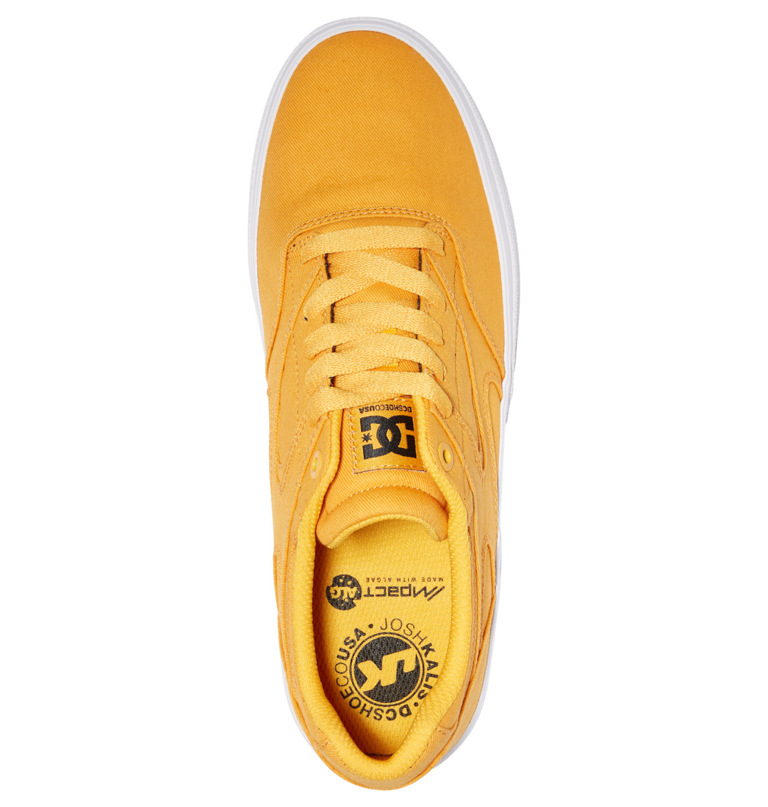 Chaussure Skate DC Shoes Kalis Vulc Doré Homme | AHG-67125960