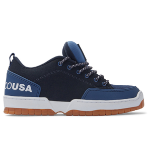 Chaussure Skate DC Shoes Cafe x DC Clocker 2 Bleu Marine Homme | OUL-81544194