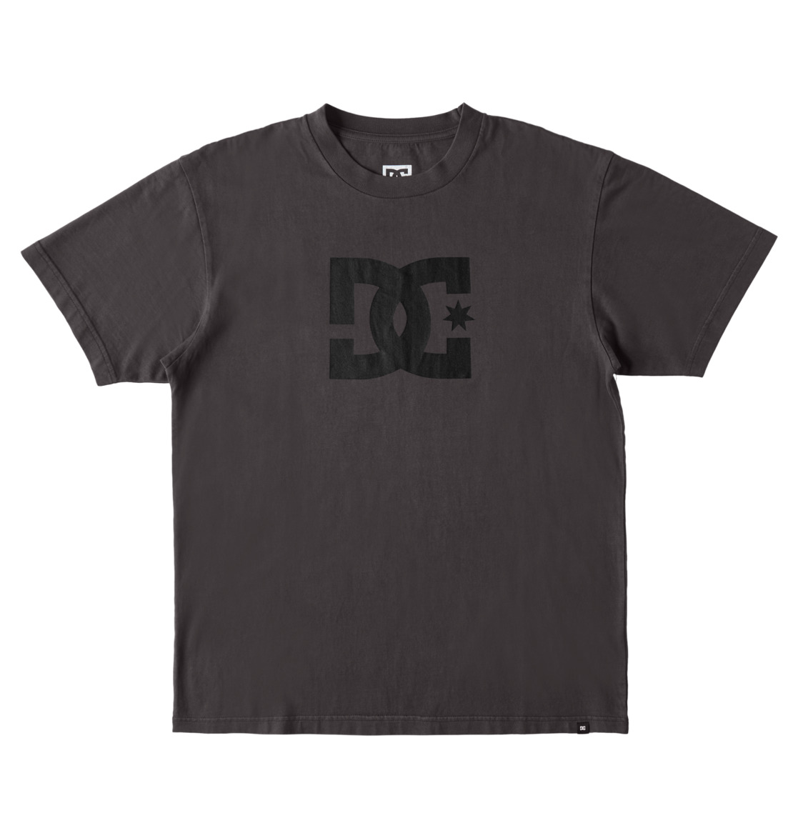 T Shirts DC Shoes DC Star Pigment Dye Noir Homme | AZU-06293241