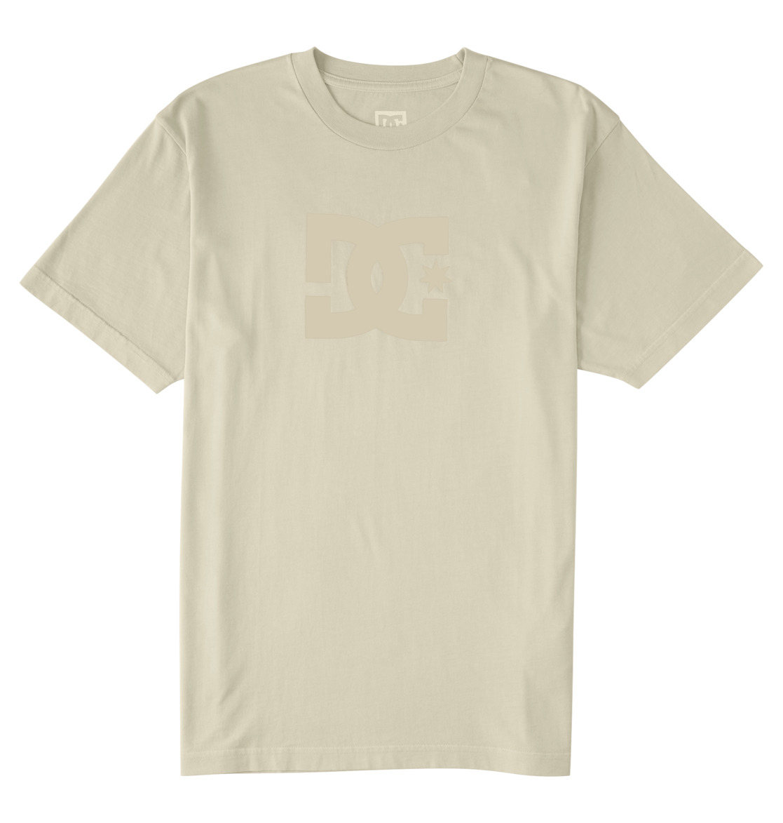 T Shirts DC Shoes DC Star Pigment Dye Kaki Homme | NNY-02365473