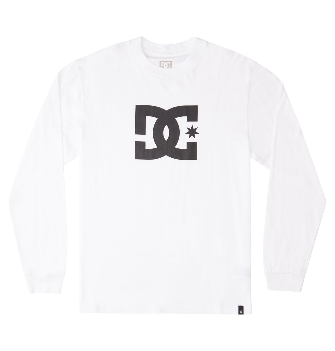 T Shirts DC Shoes DC Star Long Sleeve Blanche Homme | EEP-32627048