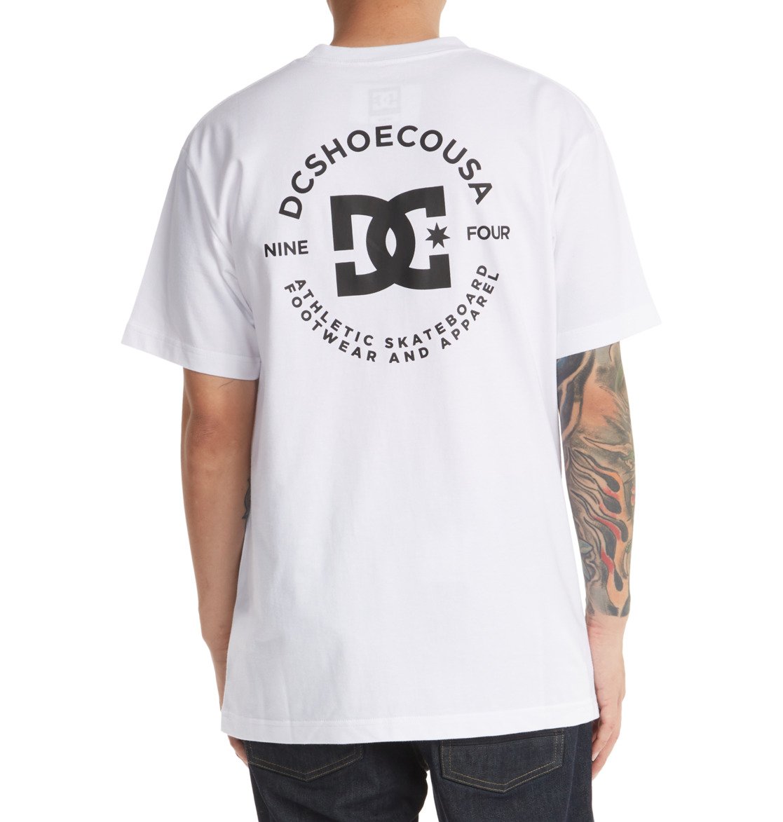 T Shirts DC Shoes DC Star Pilot Blanche Homme | HGY-85205645