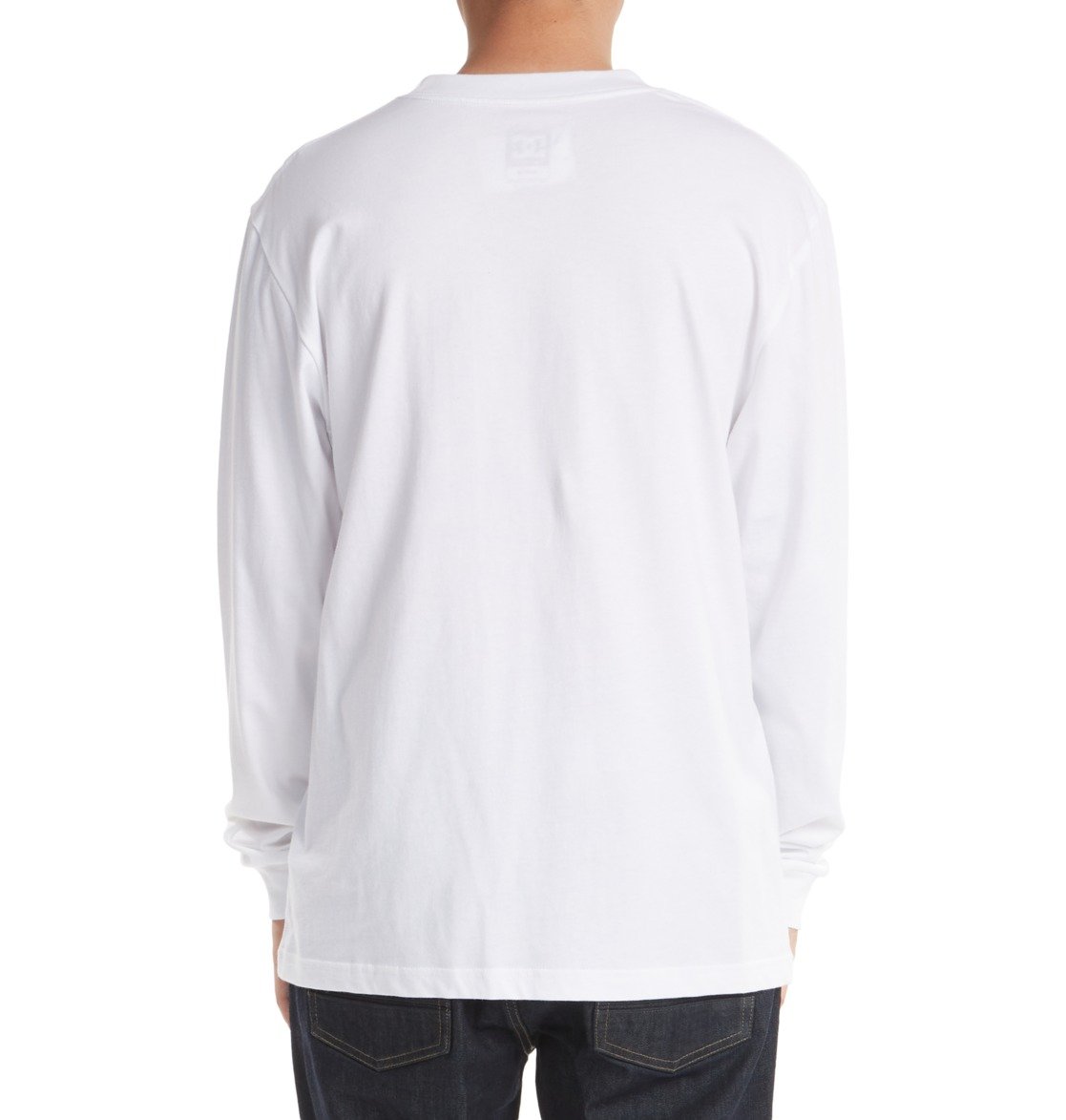 T Shirts DC Shoes DC Star Long Sleeve Blanche Homme | EEP-32627048