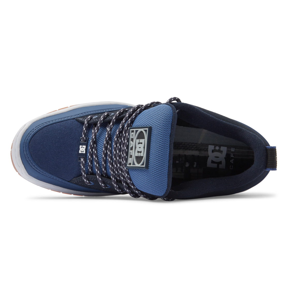 Chaussure Skate DC Shoes Cafe x DC Clocker 2 Bleu Marine Homme | OUL-81544194