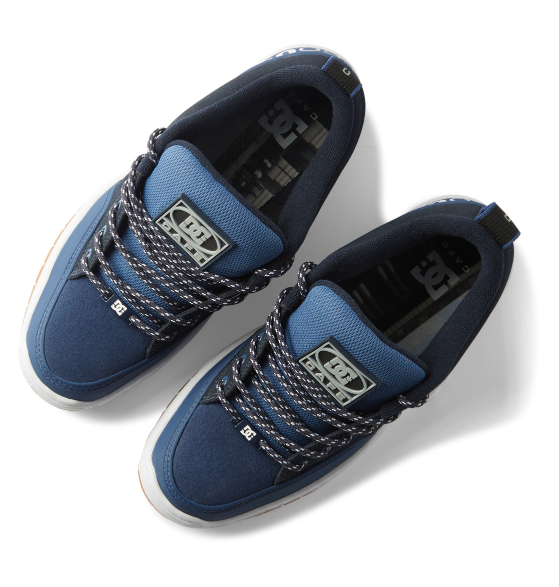 Chaussure Skate DC Shoes Cafe x DC Clocker 2 Bleu Marine Homme | OUL-81544194