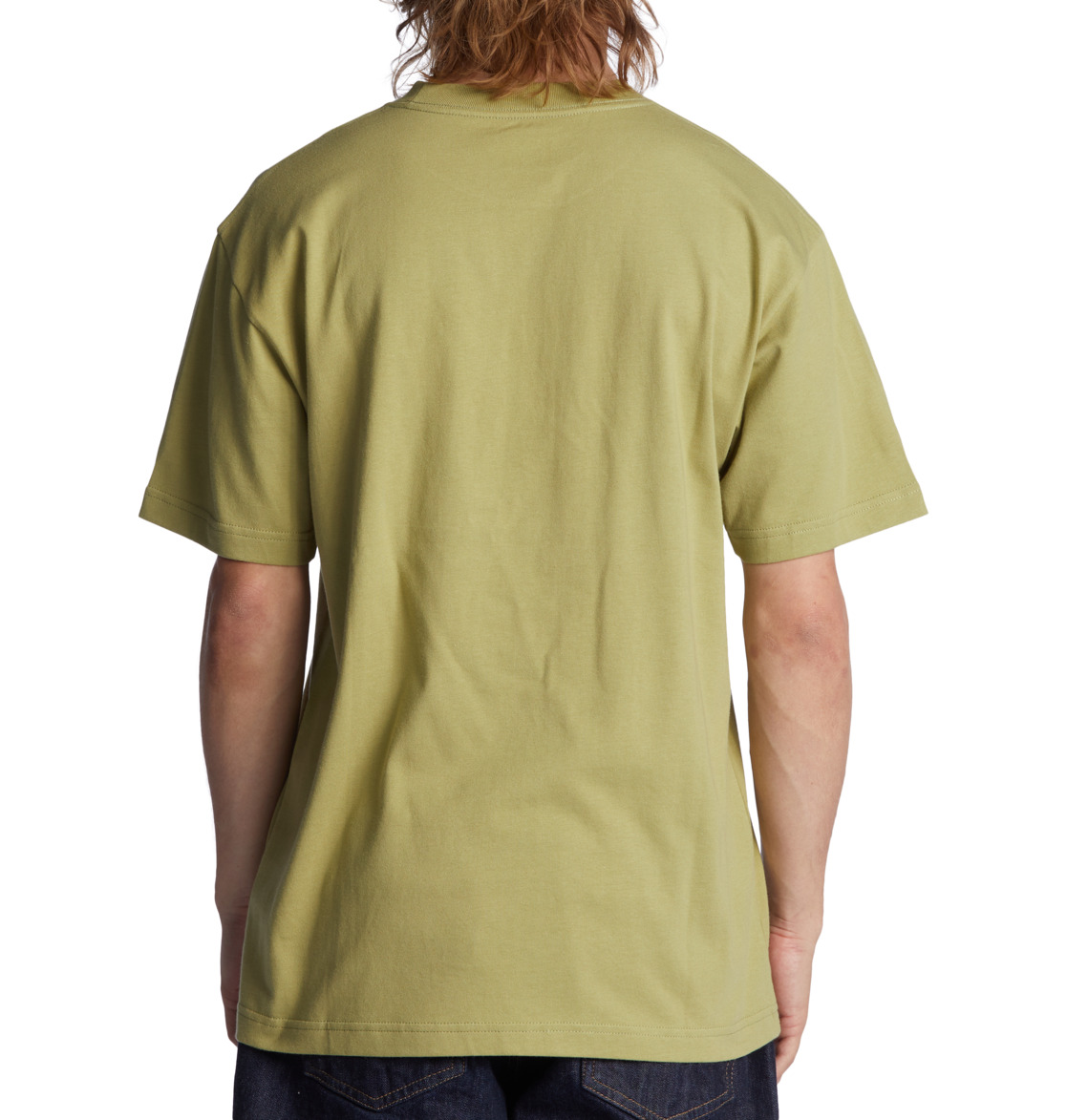 T Shirts DC Shoes DC Star Vert Olive Homme | TCZ-84655343