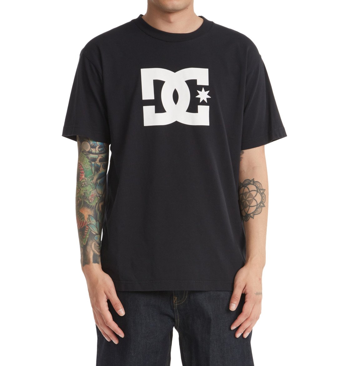 T Shirts DC Shoes DC Star Noir Homme | CFY-12933711