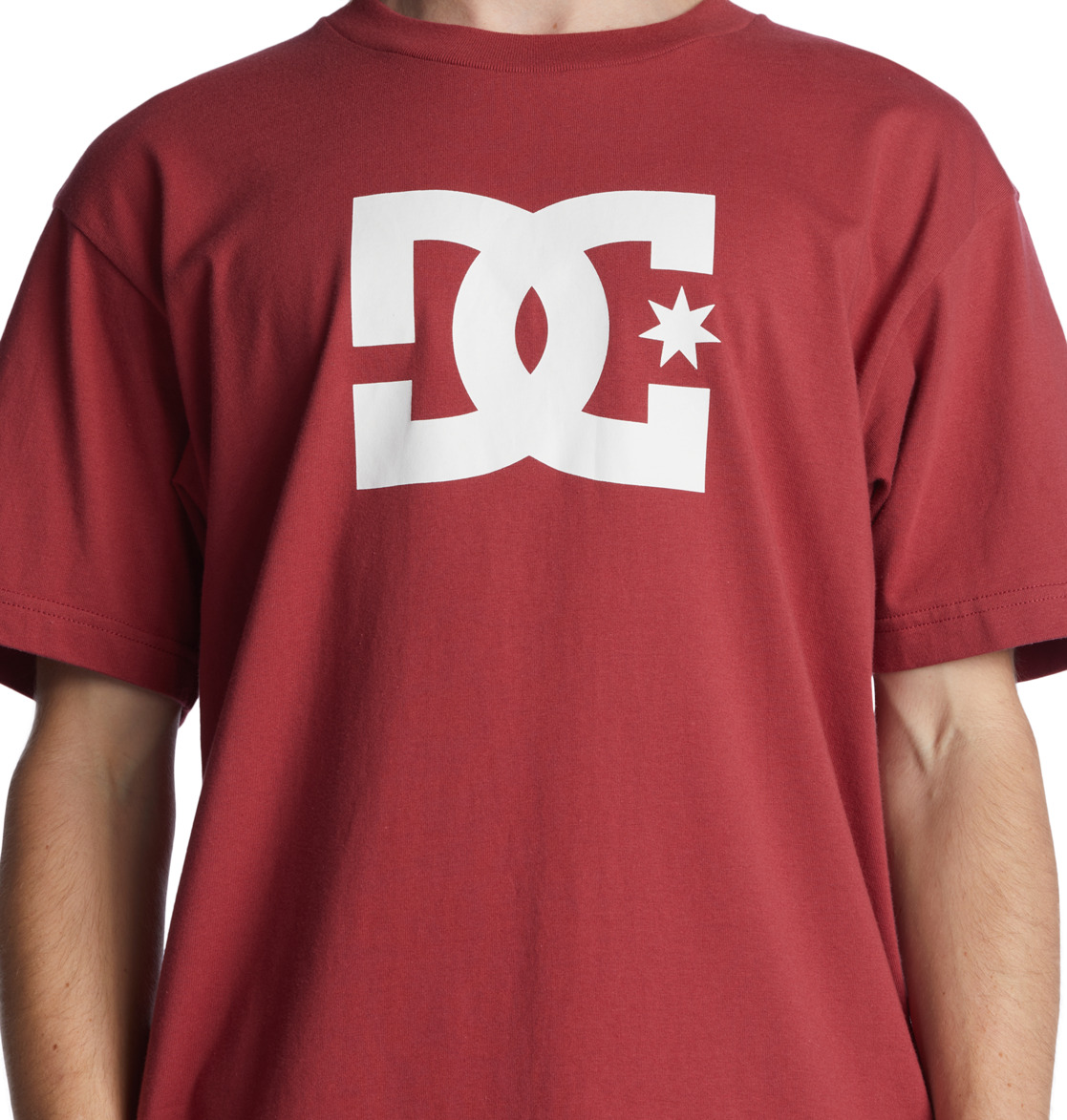 T Shirts DC Shoes DC Star Rouge Homme | NGI-52775014