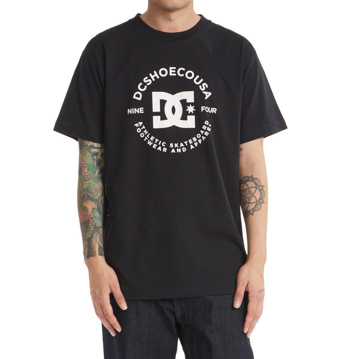 T Shirts DC Shoes DC Star Pilot Noir Homme | YOF-33980513