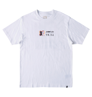 T Shirts DC Shoes DC Split Star Blanche Homme | FMR-65995962