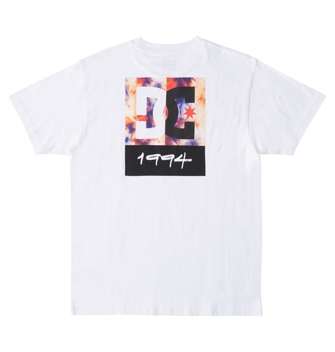 T Shirts DC Shoes DC Split Star Blanche Homme | FMR-65995962