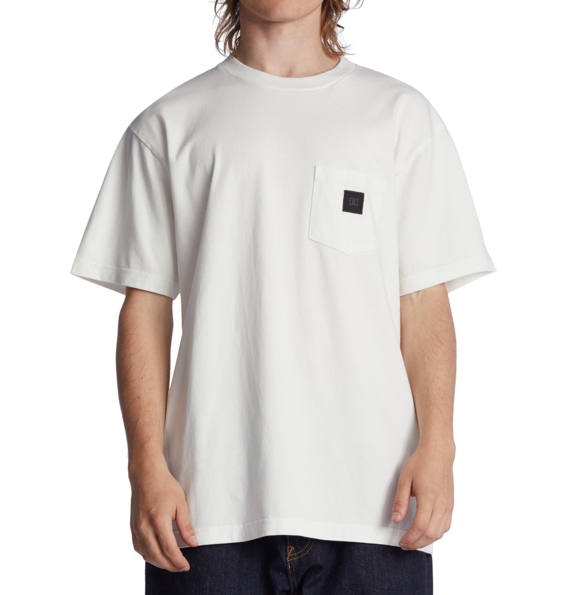 T Shirts DC Shoes DC 1994 Pocket Blanche Homme | CPS-55146632