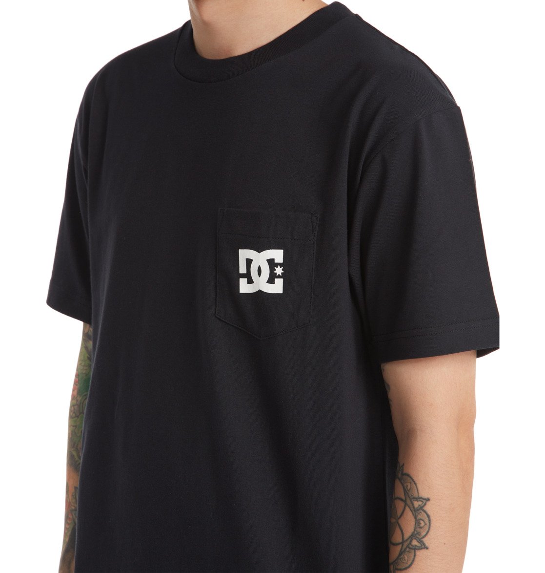 T Shirts DC Shoes DC Star Noir Homme | EIL-28782729