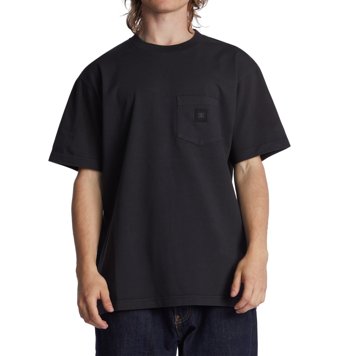 T Shirts DC Shoes DC 1994 Pocket Noir Homme | OWK-30330337