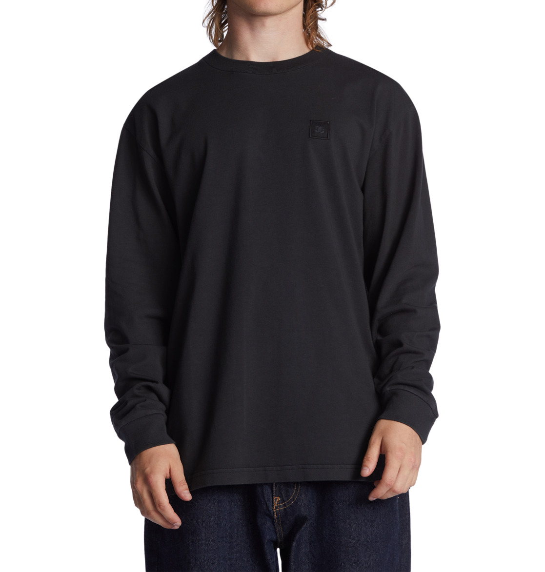 T Shirts DC Shoes DC 1994 Long Sleeve Noir Homme | ECK-54466987