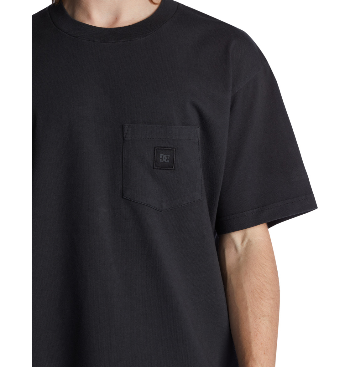 T Shirts DC Shoes DC 1994 Pocket Noir Homme | OWK-30330337