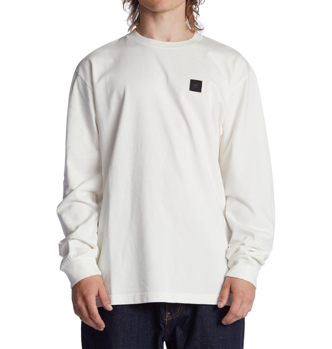 T Shirts DC Shoes DC 1994 Long Sleeve Blanche Homme | DGL-41795787