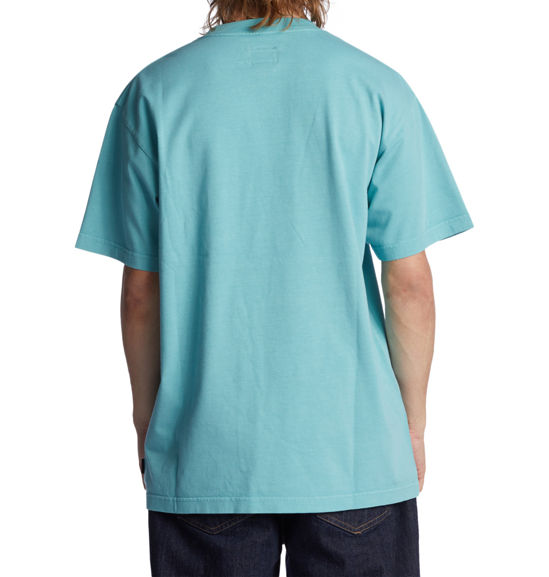 T Shirts DC Shoes DC 1994 Pocket Turquoise Homme | YAP-13689226