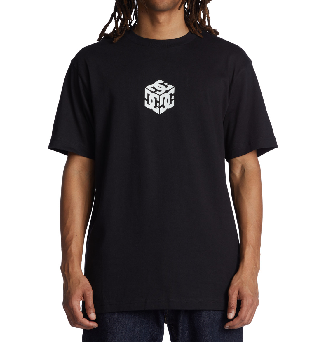 T Shirts DC Shoes Jaakko Cubic Noir Homme | FYC-94498284