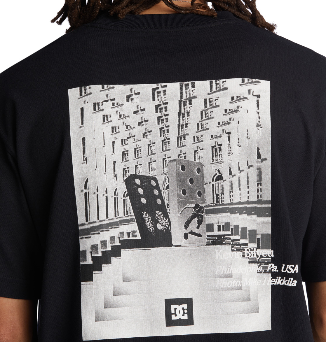 T Shirts DC Shoes Bilyeu Noir Homme | RZS-48814314