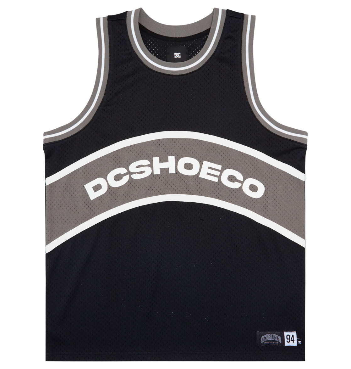 T Shirts DC Shoes Pastime Basketball Jersey Noir Homme | FIL-65592296