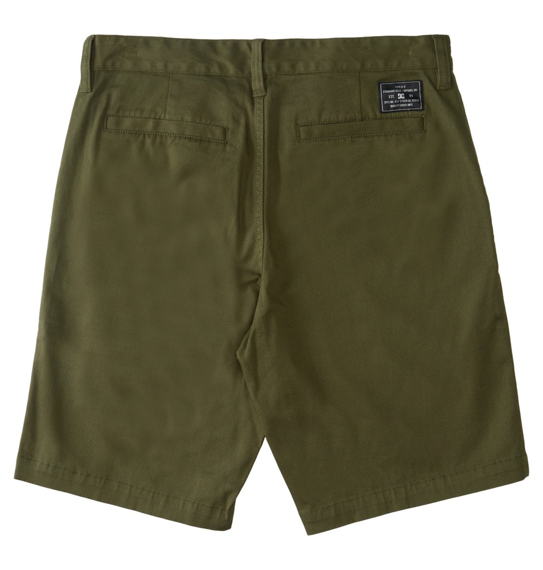 Shorts DC Shoes Worker Chino Vert Foncé Homme | HXL-14469091