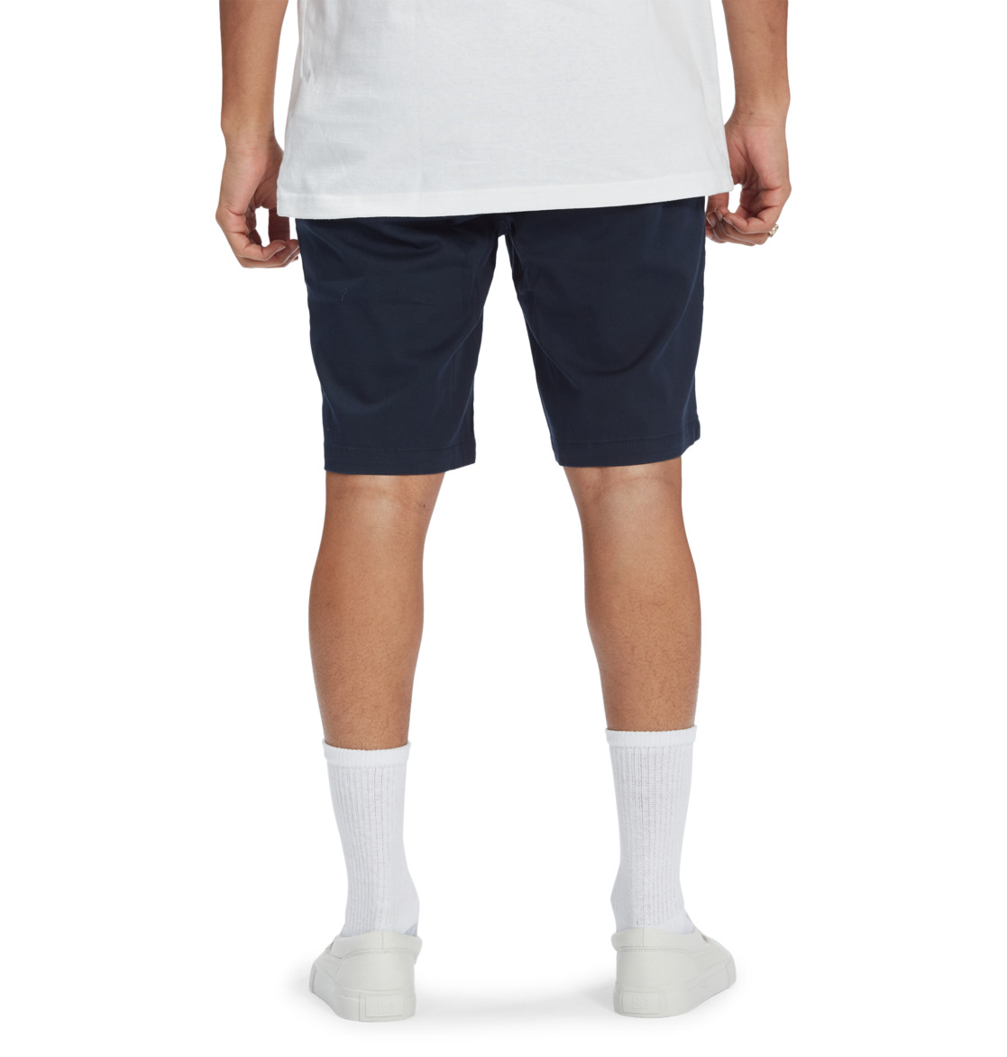 Shorts DC Shoes Worker Chino Bleu Marine Homme | YGQ-94686920