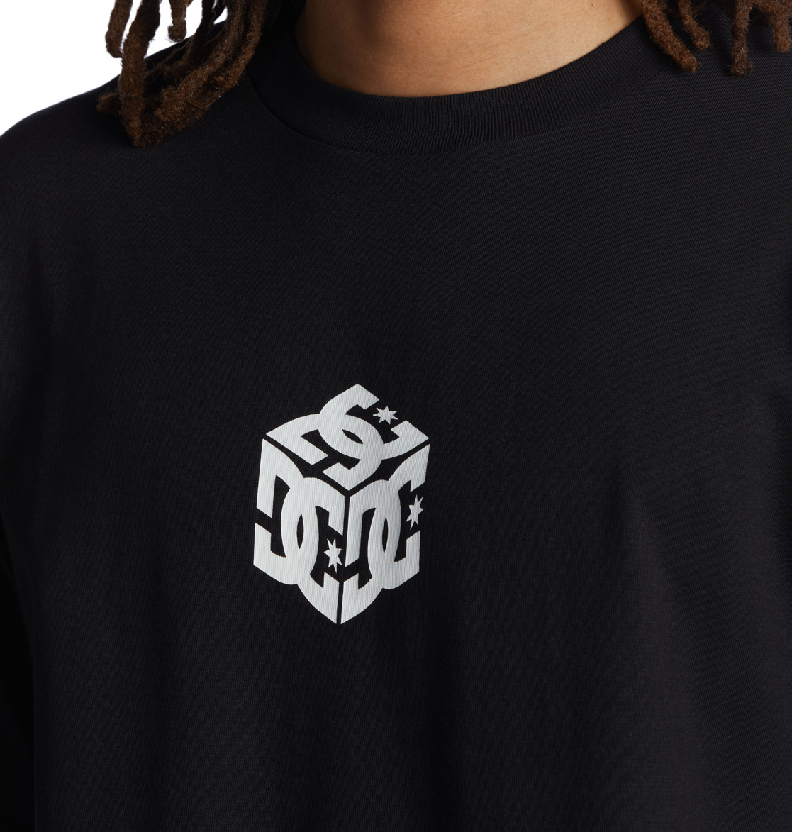 T Shirts DC Shoes Jaakko Cubic Noir Homme | FYC-94498284