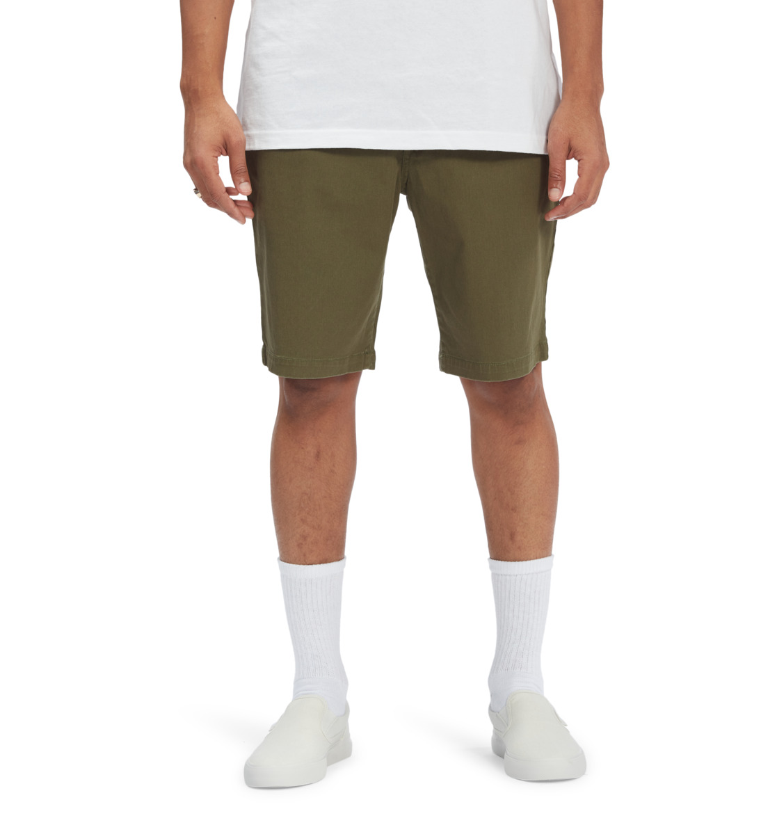 Shorts DC Shoes Worker Chino Vert Foncé Homme | HXL-14469091