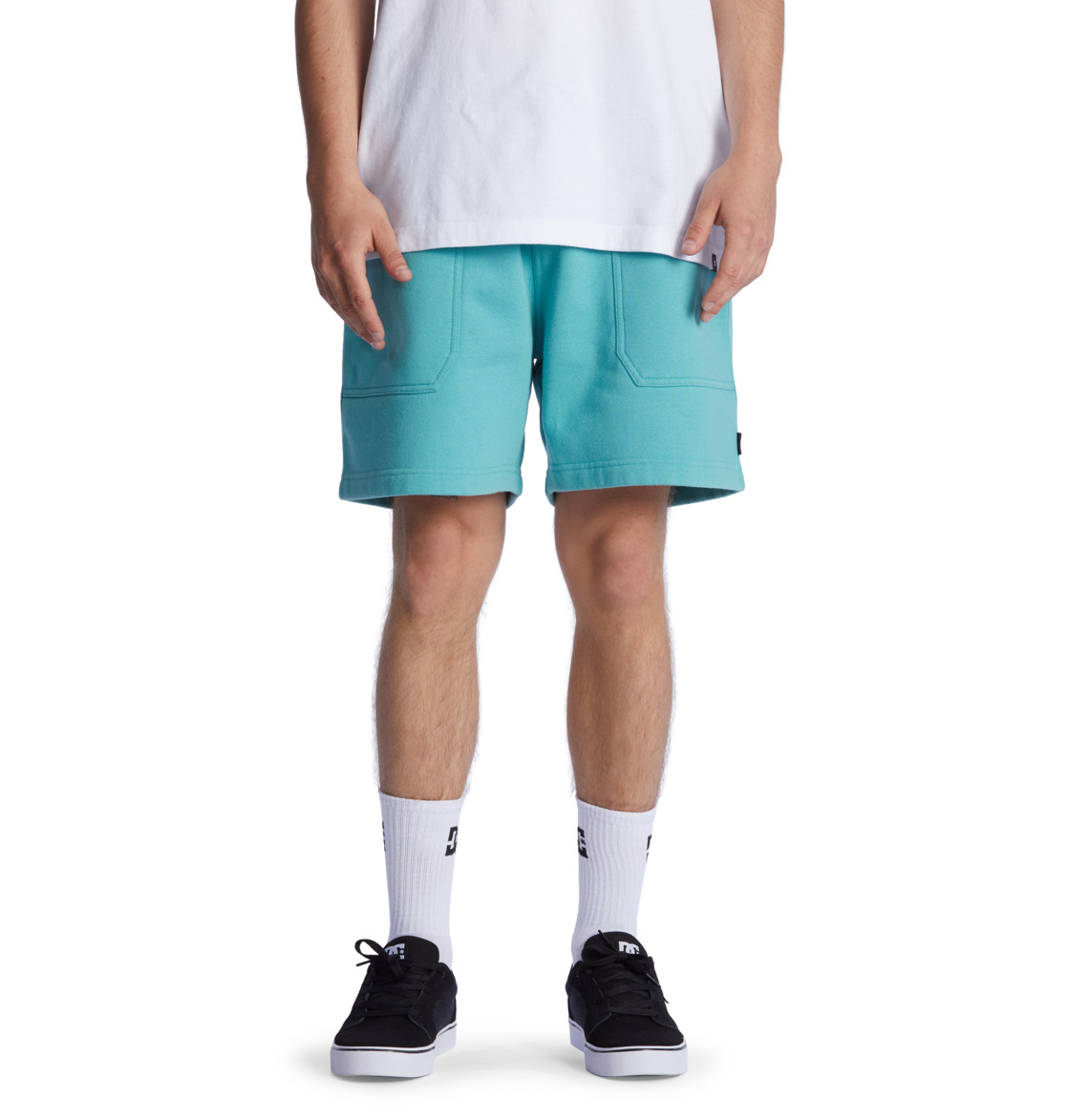 Shorts DC Shoes DC 1994 Sweat Turquoise Foncé Homme | UYQ-42238603