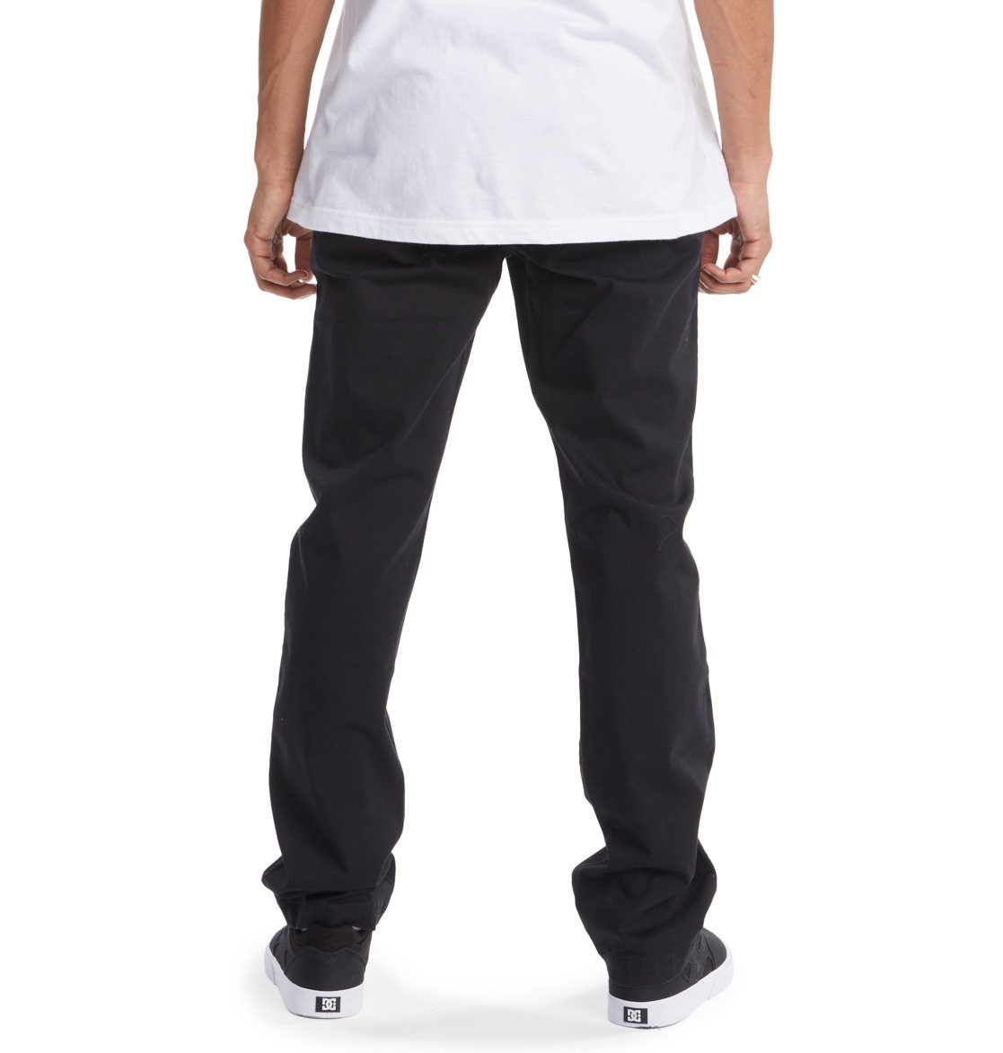 Pantalon DC Shoes Worker Chino Noir Homme | VKD-74429240