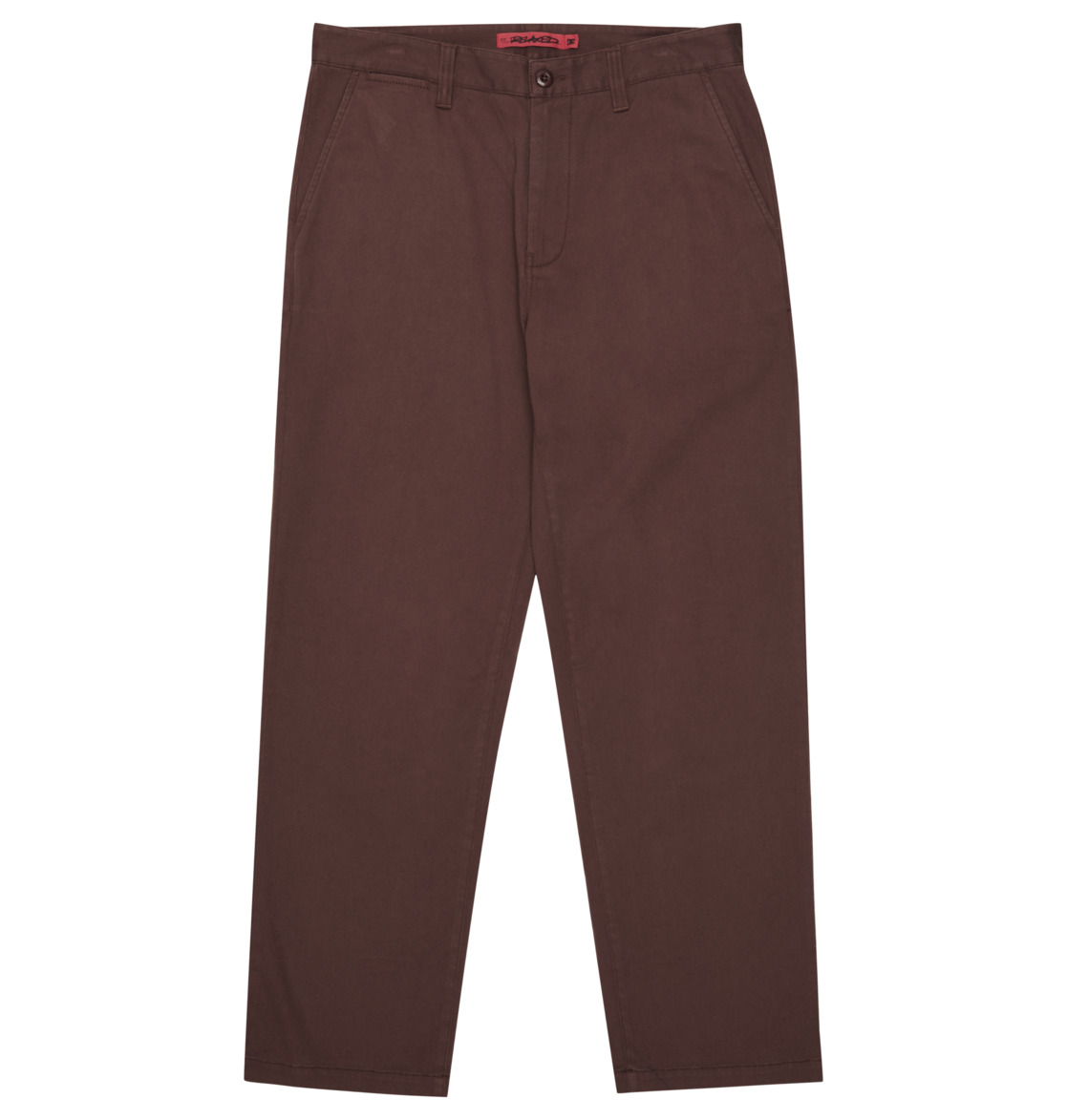 Pantalon DC Shoes Worker Relaxed Fit Chino Marron Homme | RVM-80339903