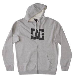 Sweat à Capuche DC Shoes DC Star Zip-Up Grise Homme | NCC-96771080