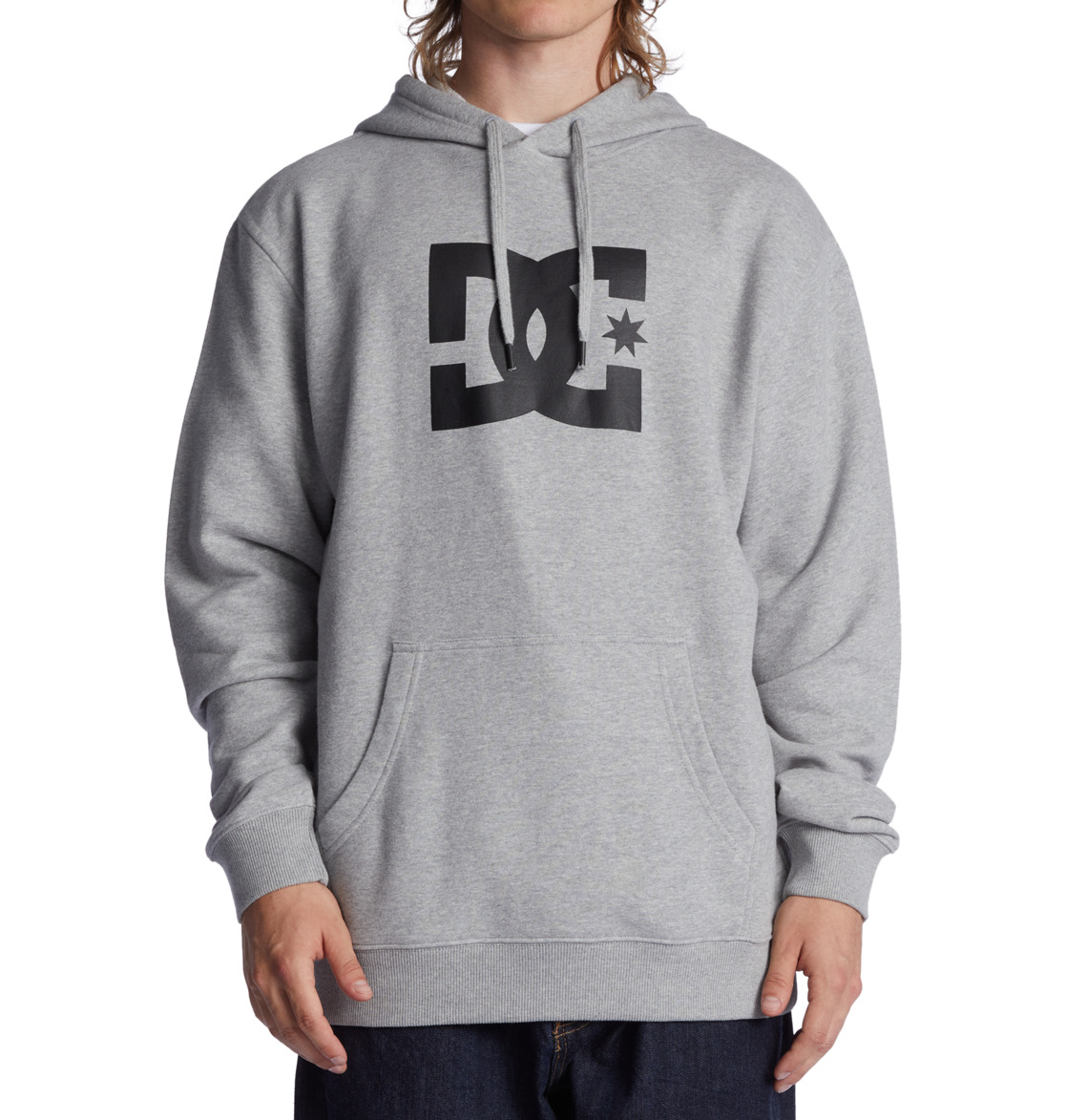 Sweat à Capuche DC Shoes DC Star Grise Homme | WYQ-80603128