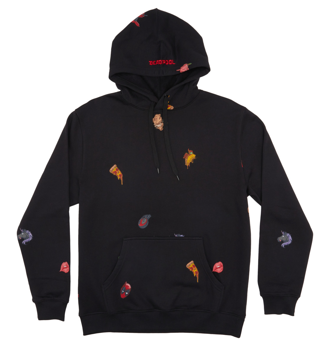 Sweat à Capuche DC Shoes Marvel Deadpool x DC All Over Noir Homme | LKY-85398552