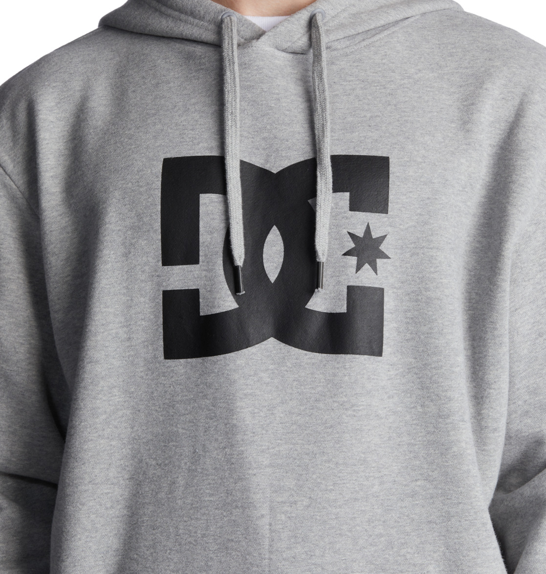 Sweat à Capuche DC Shoes DC Star Grise Homme | WYQ-80603128