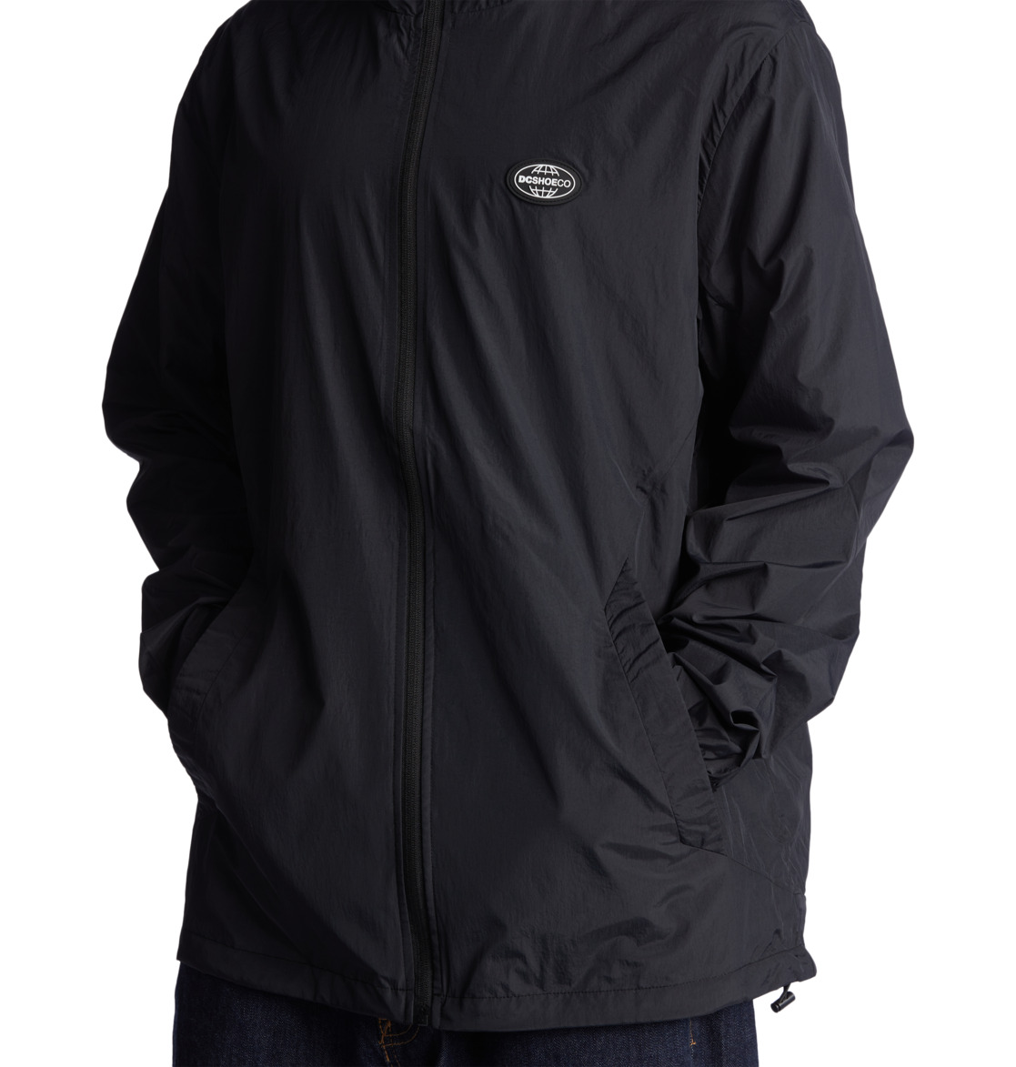 Vestes DC Shoes Define D'eau-Resistant Windbreaker Noir Homme | OUW-86613188