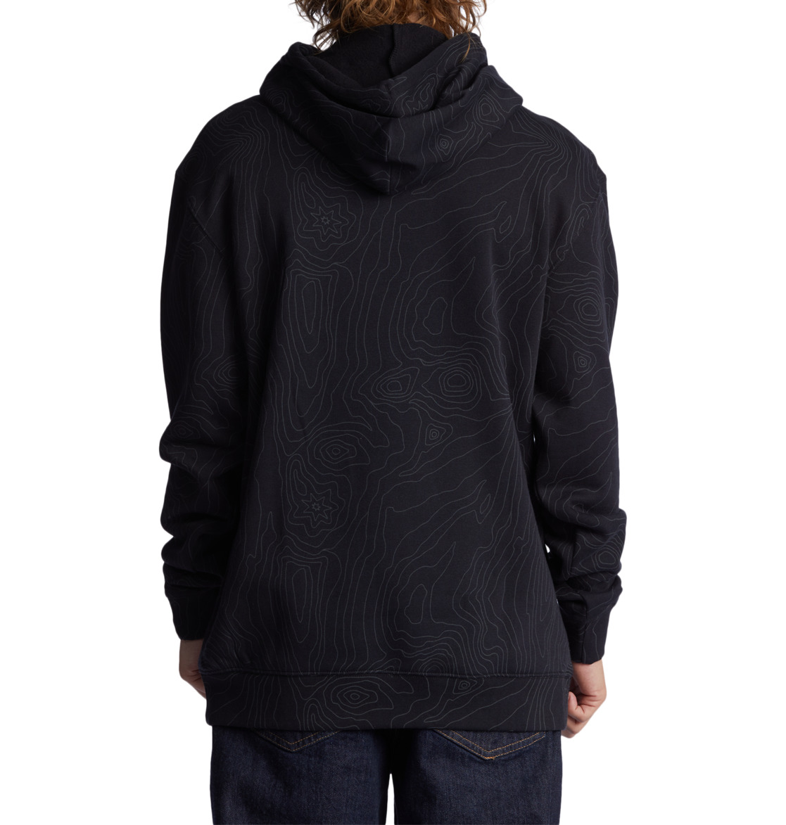 Sweat à Capuche DC Shoes Outland Noir Homme | GIT-82549131