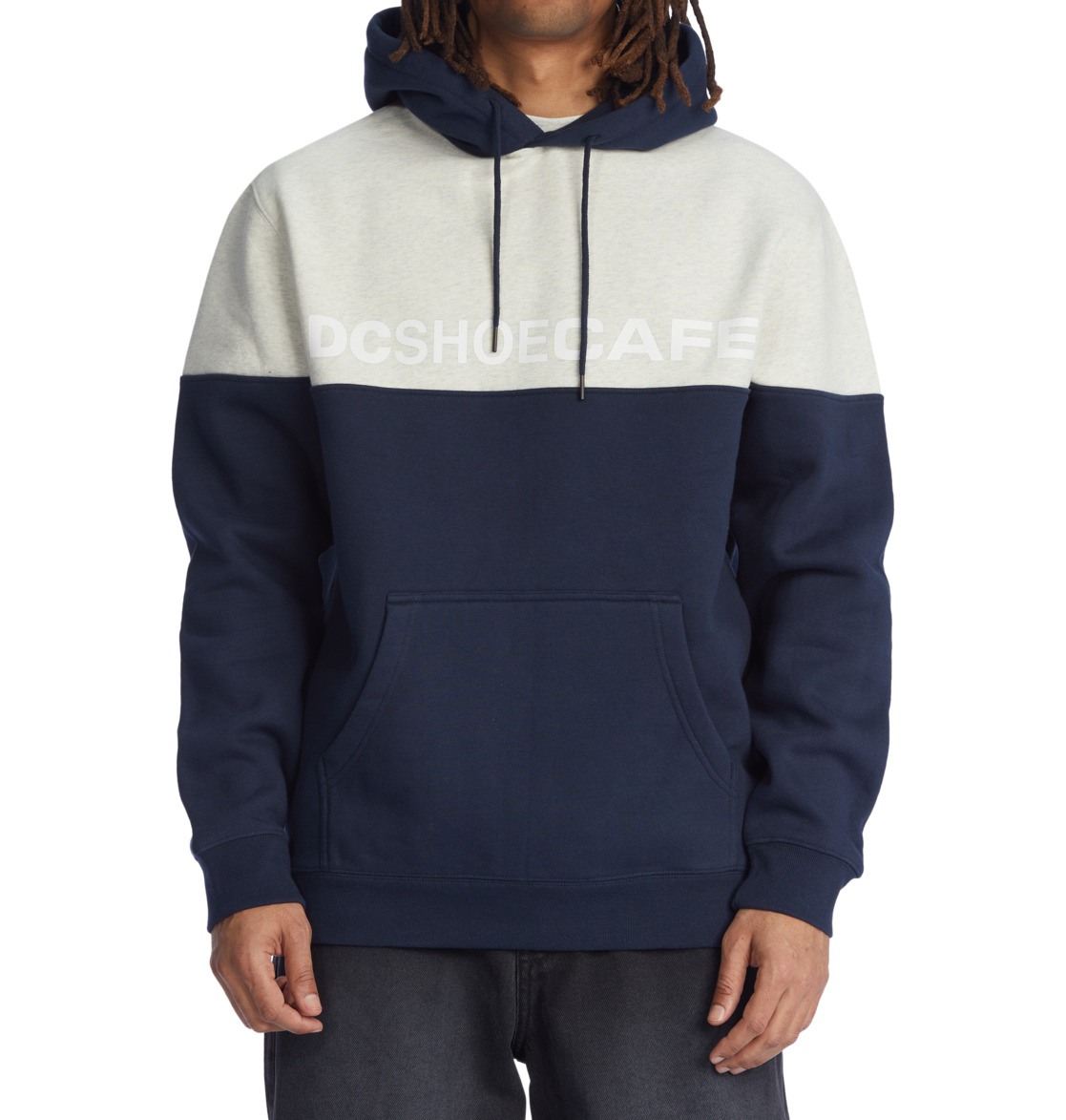 Sweat à Capuche DC Shoes Cafe x DC Bleu Marine Homme | CVT-50906905