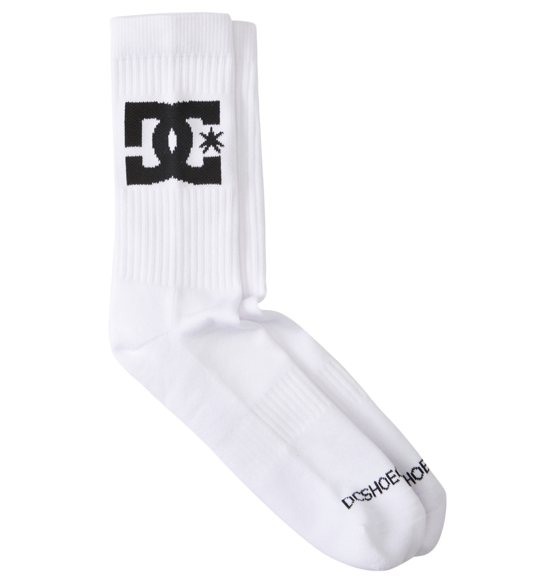 Chaussettes DC Shoes DC Star 2-Pack Crew Blanche Homme | AGD-41765177