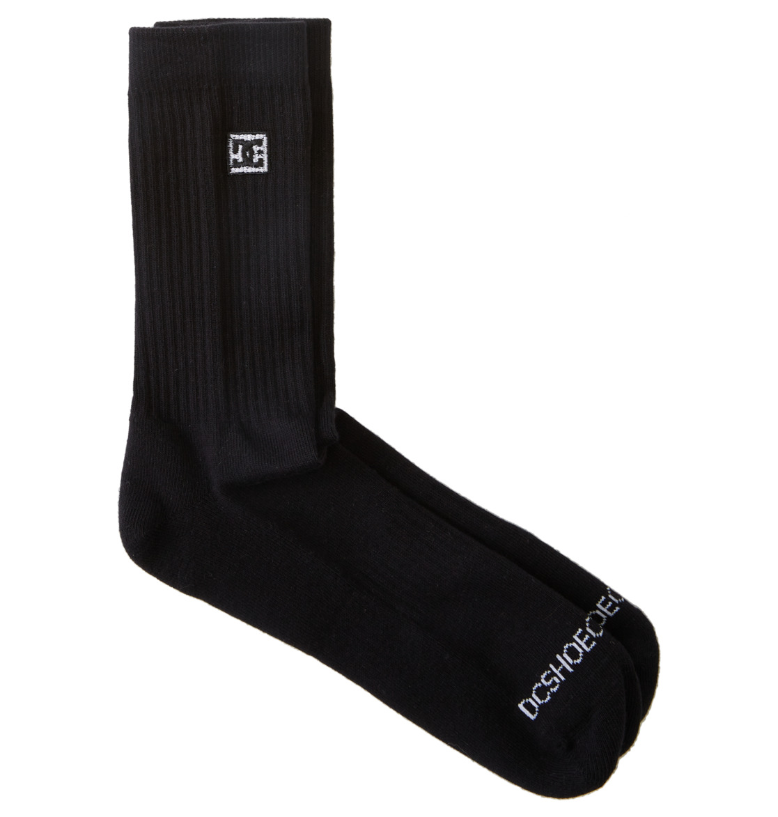 Chaussettes DC Shoes DC Star 2-Pack Crew Noir Homme | NHO-99005792